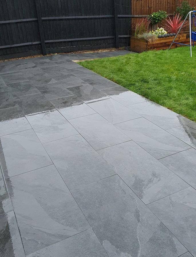 Dark Grey &Anthracite& Black Outdoor Porcelain Paving Slabs