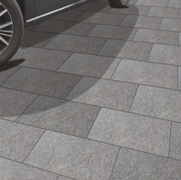 Basalt Driveway Porcelain Paving Slabs-400x200x50mm