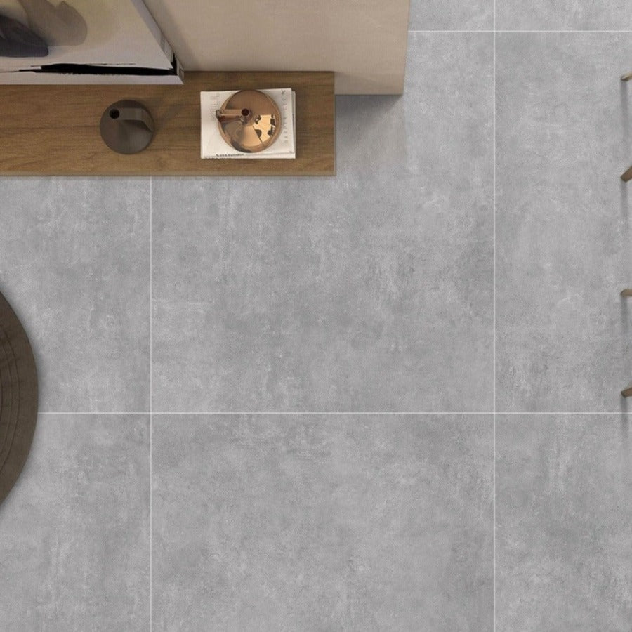 Cemento Grey Matt Indoor Wall&Floor Porcelain Tile-1000x1000mm