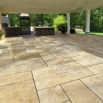 Dijon Beige Tumbled Limestone Mix Size Set