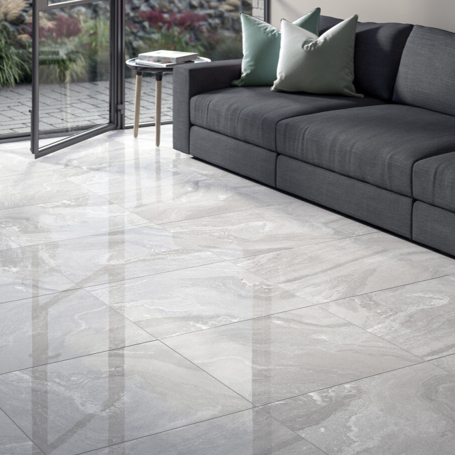  Foggy Grey Indoor Wall&Floor Porcelain Tile- 600x600mm