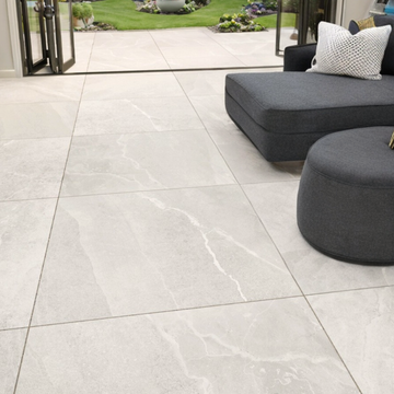 Madrid White Matt Wall&Floor Porcelain Tile-1000x1000x10mm