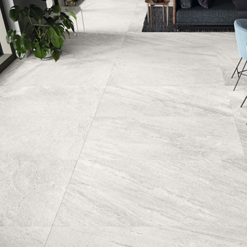 Mallorca White Outdoor Porcelain Paving Slabs - 800x800x20 mm