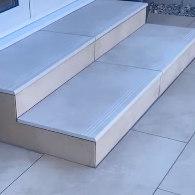  Milano Beige Bullnose Coping Steps 900x450x20 mm