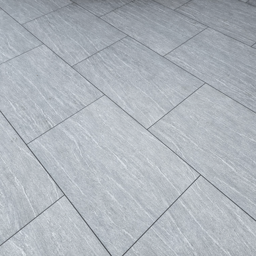 Montblanc Grey Outdoor Porcelain Paving Slabs - 900x600x20 mm