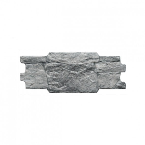 Mount Graphite Italian Split Face Wall Cladding Tile 160x400 mm