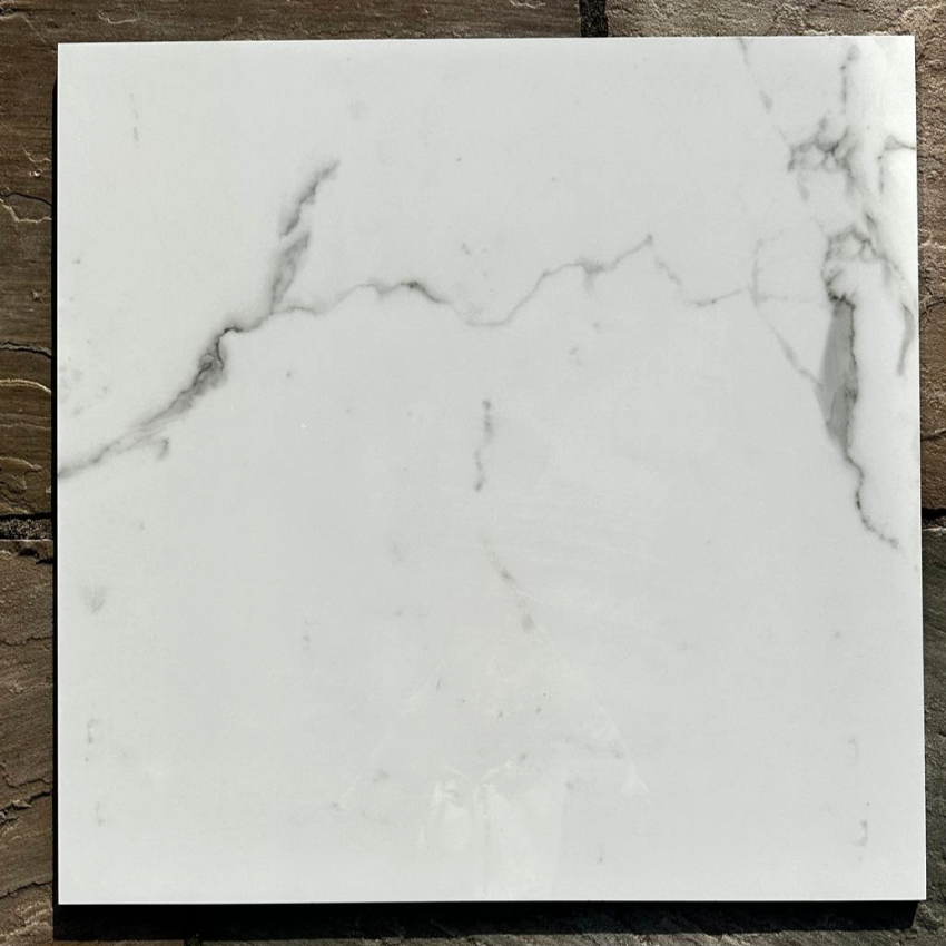 Navona Calacatta Polished Wall&Floor Porcelain Tile- 600x600mm