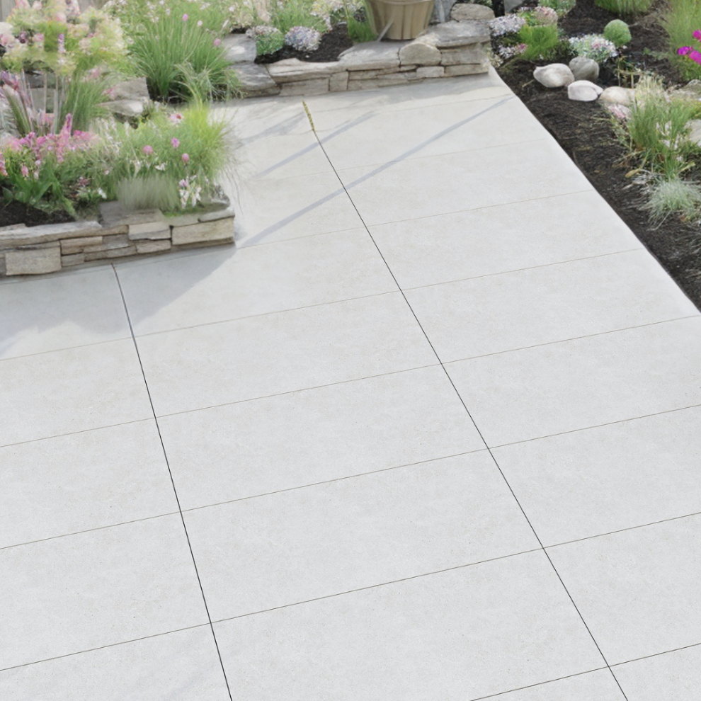 Nuovo Padova Off White Outdoor Porcelain Paving Slabs - 1200x600x20 mm