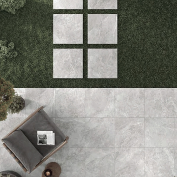 Palma Grey Matt Wall&Floor Porcelain Tile- 600x600x10mm