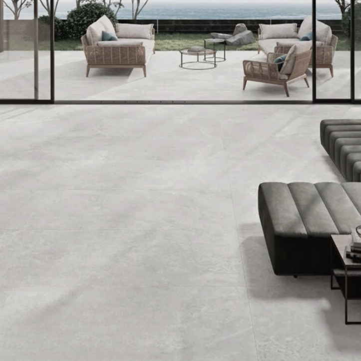 Palma White Matt Wall&Floor Porcelain Tile-1200x1200mm