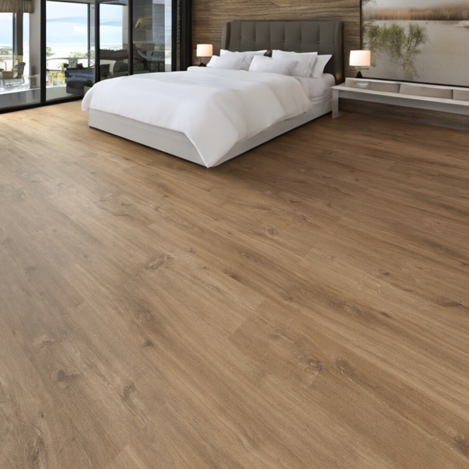 Pera Brown SPC Luxury Click Vinyl Flooring-1220x230mm