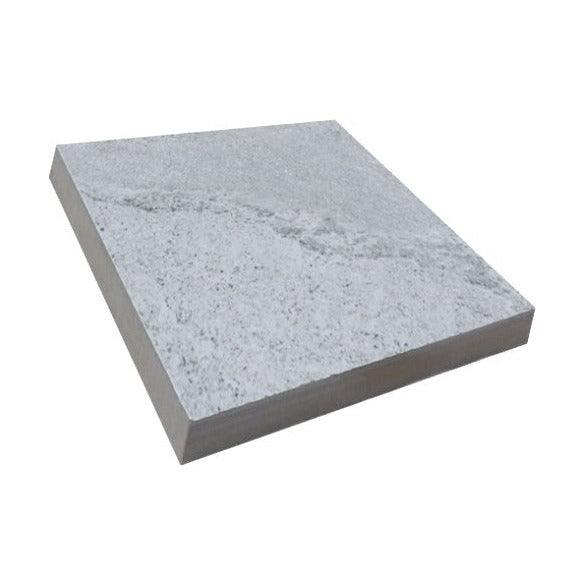 Pisa Grey Porcelain Cobbles 100x100x20 mm