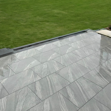 Pompei Grey Outdoor Porcelain Paving Slabs - 1200X600x20mm