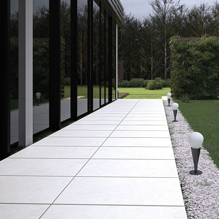 Porto Off White Outdoor Porcelain Paving Slabs 