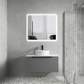 Valley Light Fluted Vanity - 800mm