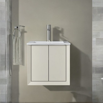 Verona Cream Cloakroom Vanity - 400mm