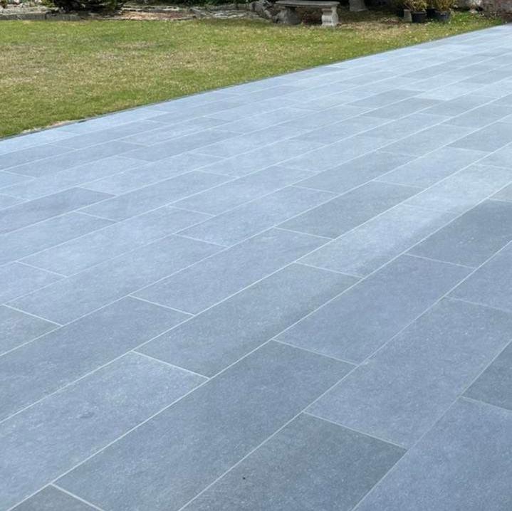 Adriatic Italian Grey Outdoor Porcelain Paving Slabs - 900x450x20 mm