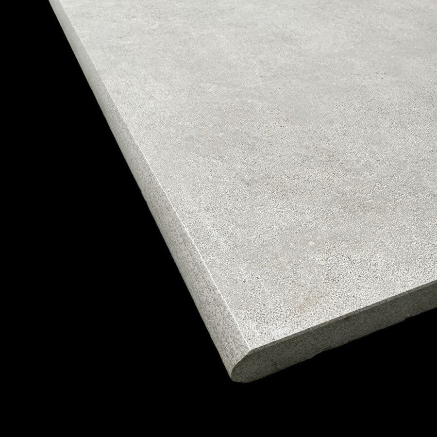 Cemento Grey Bullnose Full Coping Steps 1200x300x20 mm