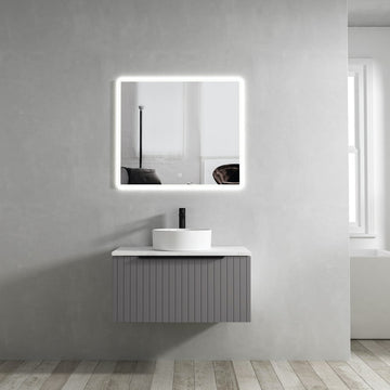 Valley Light Fluted Vanity - 800mm