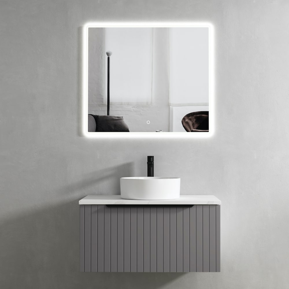 Valley Light Fluted Vanity - 800mm